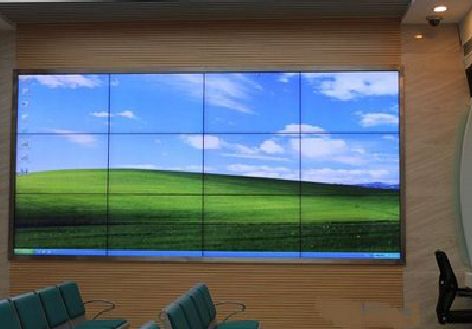 许昌液晶拼接屏的另类用法。