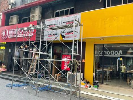 许昌制作广告招牌如何避免它发黄？